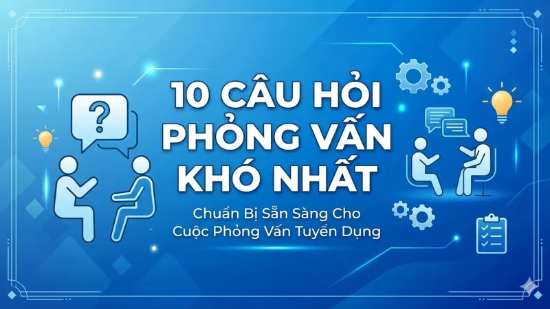 Cách Trả Lời "Điểm Yếu Lớn Nhất Của Bạn Là Gì?" — Công Thức 3 Bước